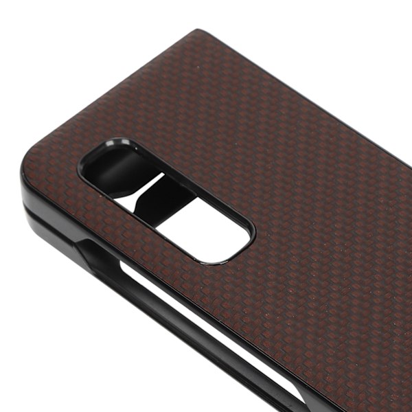 Mobiltelefonfodral ABS AllInclusive AntiFall skyddande fodral för Samsung Galaxy Z Fold 1 W20(Brun )