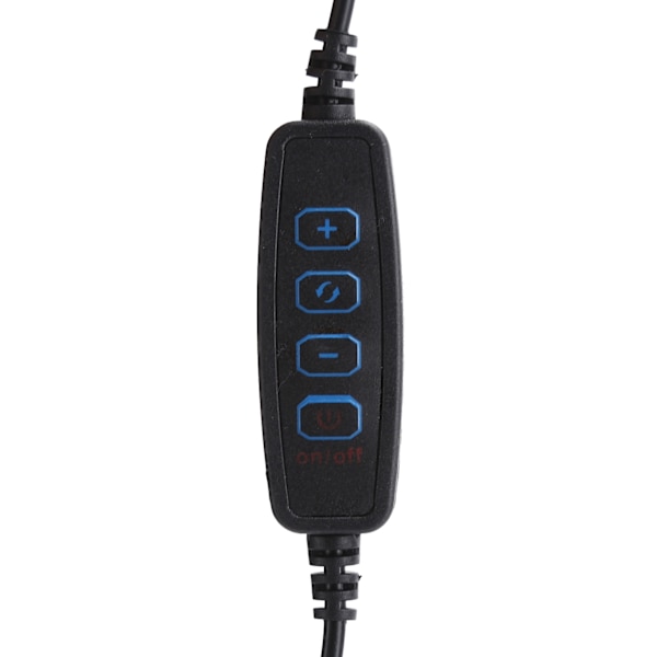 Mobiltelefon 2 stk. Clips Stativ med 6in LED Ring Light Fyldlys Beslag til Live Stream