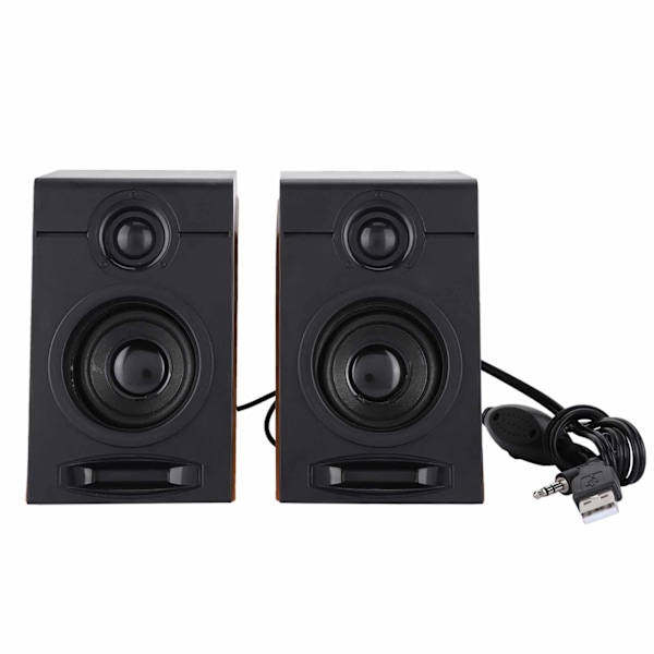 Paird 3in Heavy Bass datamaskiner høyttalere HiFi lyd datamaskin subwoofer