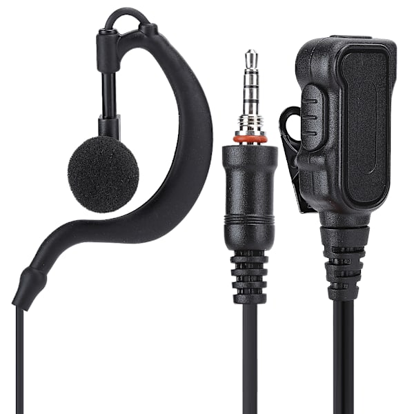 Öronkrok Hörlurar Enstaka Öronsnäcka för ICOM IC‑M33 M25 M34 Walkie Talkie Radio (G‑Hook )