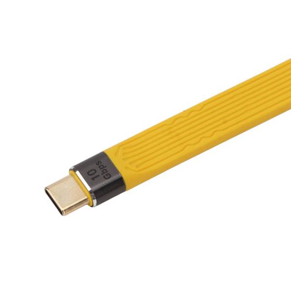 Kort USB A til USB C-kabel Bærbar lille FPC Fleksibelt kabel PD 100w 5A 10Gbps Hurtig opladning Kort USB C-kabel