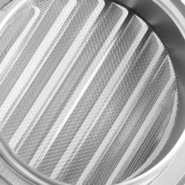 Väggmonterat Grillgaller, Rostfritt Stål Ventilationsgaller För Oavbruten Luftcirkulation, Justerbar Ventilationsventil Säkerställer Exakt Luftkontroll,