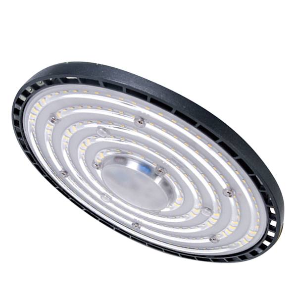 100W UFO LED High Bay Light 6500K Kall Vit LED High Bay Shop L