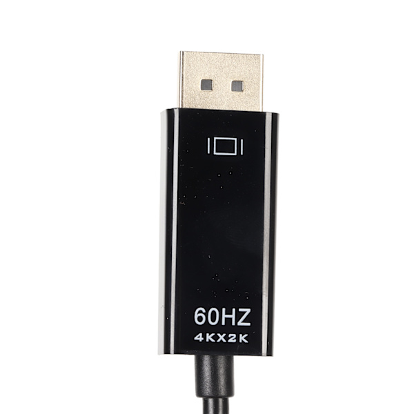 HD Multimedia Interface till DP-kabel 4K 60Hz Plug and Play Skärmkonverteringskabel för PS3 för Xbox PC-skärm