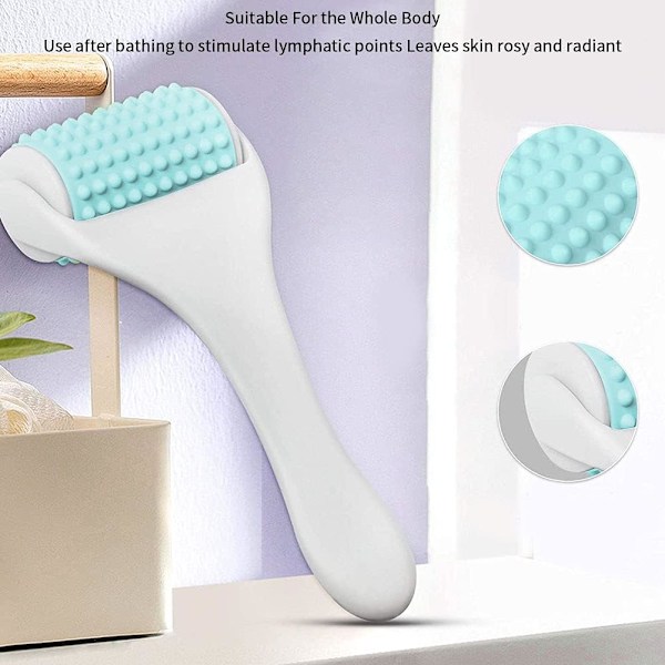 Bärbar & Trendig Massagerulle, Ergonomisk Design Manuell Verktyg för Smal & Hälsosam Smärtlindring Efter Träning, Kylande Ansiktsbehandling för Djupvävnadsbehandling
