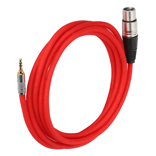 JORINDO XLR-naaras 3,5 mm:n liitäntään tasapainotettu signaalikaapeli XLR 1/8 tuuman mikrofonikaapeli JD6019