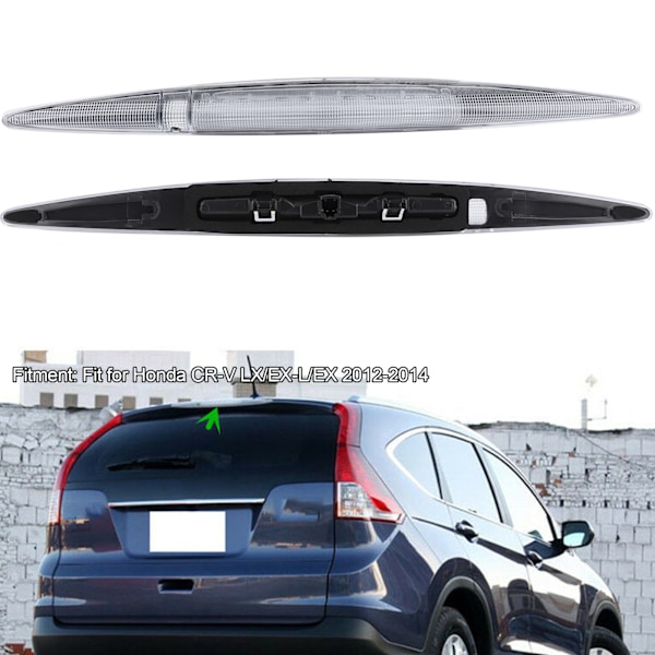 Korkea asennus 3. jarruvalo takavalo kirkas linssi 34270T0AA01 Sopii Honda CRV LX/EXL/EX 20122014