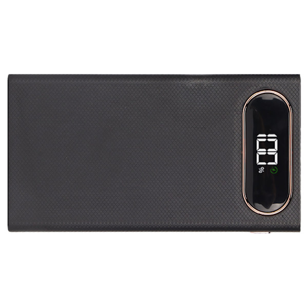 L12 22.5W 12x18650 Hitsausvapaa Akun Säilytyslaatikko LCD-näyttö Kannettava DIY Power Bank