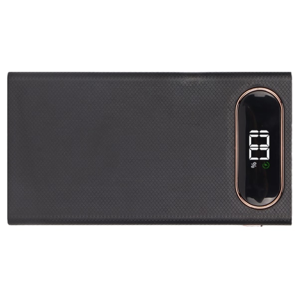 L12 22.5W 12x18650 Svetsfri Batterilagringsbox LCD-skärm Bärbar DIY Powerbank