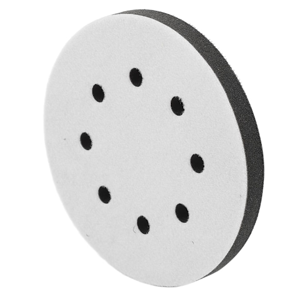 10 st 5-tums mjuka densitetsgränssnittsdynor ersättningsslipningssvampbufferkudde slipmaskinbufferdynor 8 hål