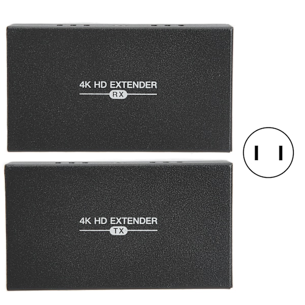 HD Multimedia Interface Kopplare 4K HD Multimedia Interface Förlängare Adapter för HDTVUS-kontakt