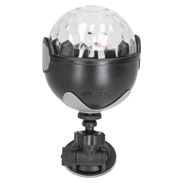 Röstyrda LED-scenljus 7-läges USB-drivna RGB-strålkastare