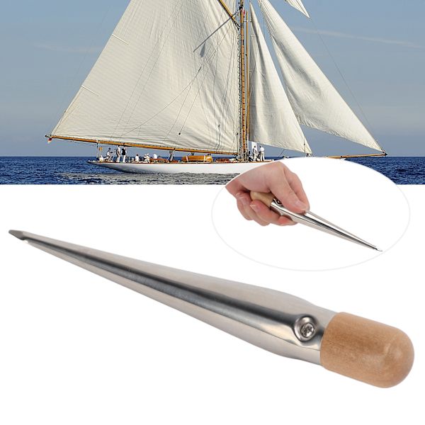 Marine rebsplejsning pig 304 rustfrit stål pom plasthåndtag vedligeholdelsesværktøj til både yachts