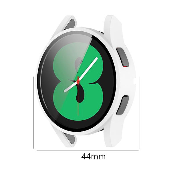 Skyddande fodral kompatibelt med Samsung Galaxy Watch4 40 44mm Full Coverage skärmskyddsöverdrag