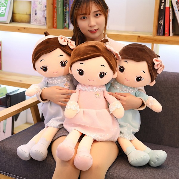 40cm Søte Rag Dolls Utsøkt Rag Doll Toy Jenter Sovende Leke Myk Rag Doll Pude Gaver for Romdekorasjon