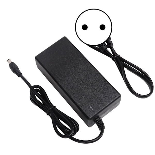 42V 2A virtalähde DC 5,5 mm urosliitin 36V litiumioniakulle AC 100-240V 50/60Hz