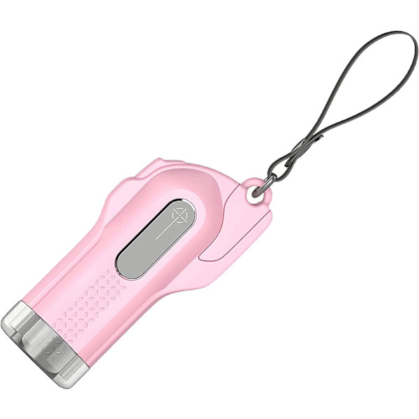 Jormftte bilrudeknuser, stål, pink, 77x36x22mm