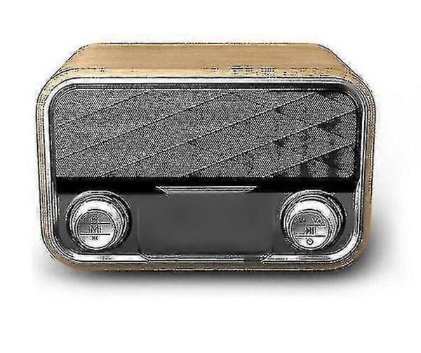 Avancerad bärbar Bluetooth-högtalare Retroradio