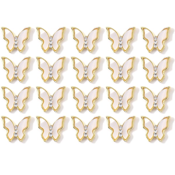 3D Nail Art Butterfly Nail Art