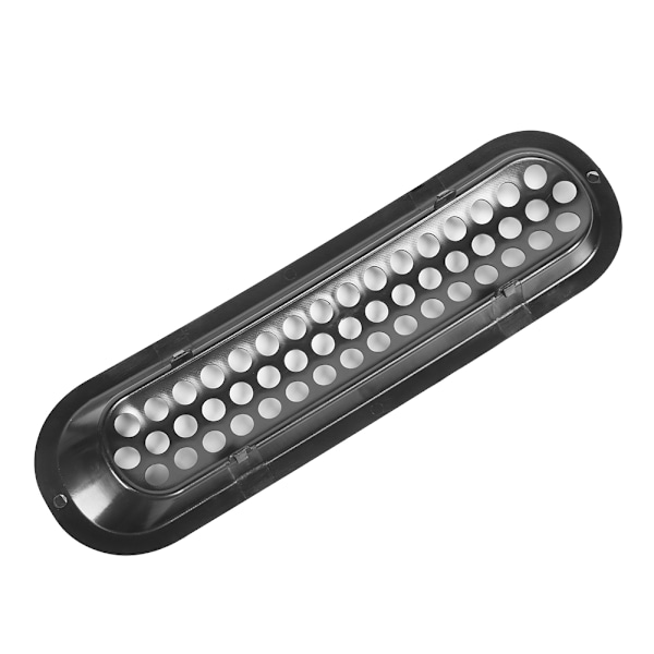 7 stk. ABS udvendige frontgitter mesh grill passer til Jeep Wrangler 2007-2018 sort