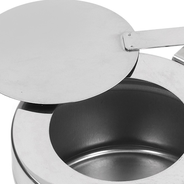 Cateringutrustning, Bränslehållare i rostfritt stål för buffévärmelösningar, Chafing Dish-tillbehör med portabel design för utomhuspicknickar,