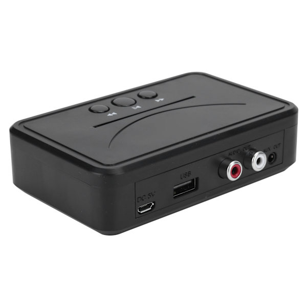 Trådløs Bluetooth 5.0 NFC Musikmodtager RCA 3.5mm AUX USB Stereo Audio Adapter