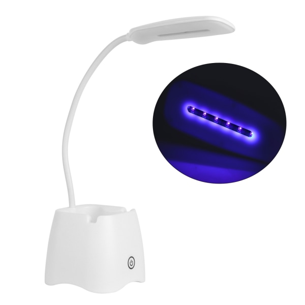 Husholdning Desktop USB Oppladbar Bordlampe UV Ultrafiolett Lig