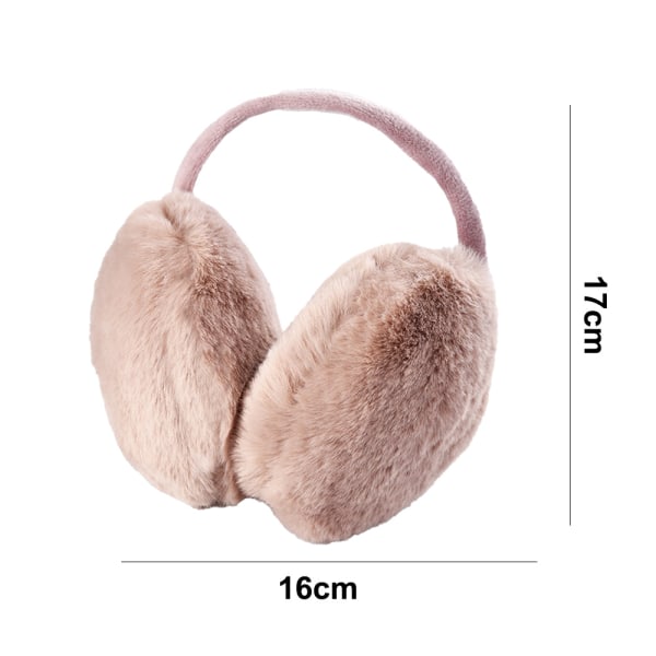 Winter Ear Muffs Women Warm Earmuffs Girls Ear Warmer Soft Plu