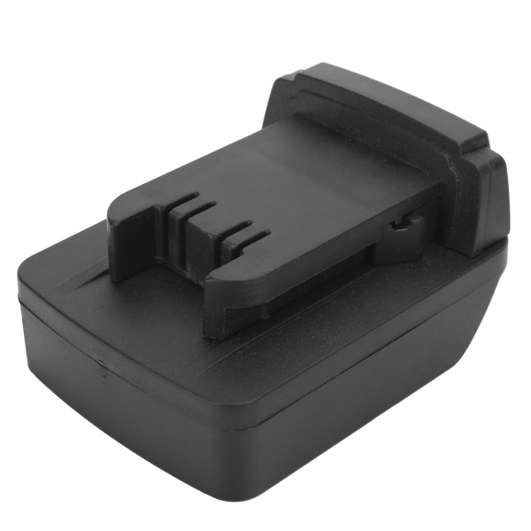 Erstatning for DW-batteriadaptermontering for Milwaukee-batteriadaptermontering, svart