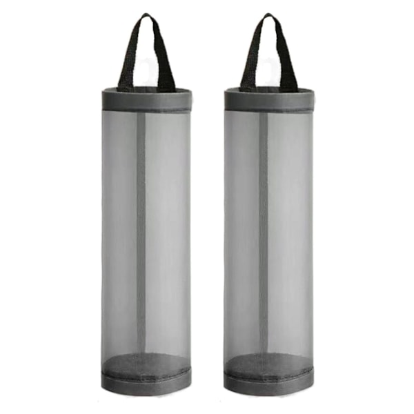 Miljövänlig Återanvändbar Plastpåsehållare, Multifunktionell Andningsbar Hängande Dispenser För Hem Och Kök, 2-pack