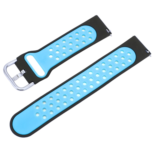 20mm Myk Silikonklokke Rem Strop Armbåndserstatning med Lufthull for Amazfit GTS 3