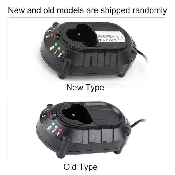 10,8V 12V Batteriladdare för Makita Litiumbatterier 100‑240V DC10WA DF030D 100V-240V EU-kontakt