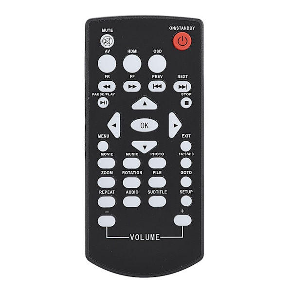 110-240V Full HD Mini Box Media Player 1080P Media Player Box Støtte USB MMC RMVB MP3 AVI MKV EU-plugg