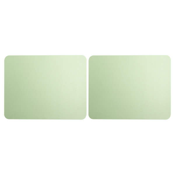 2 st musmatta PVC läder vattentät skrivbordsmatta kudde kontor hem musskydd 27x21cm