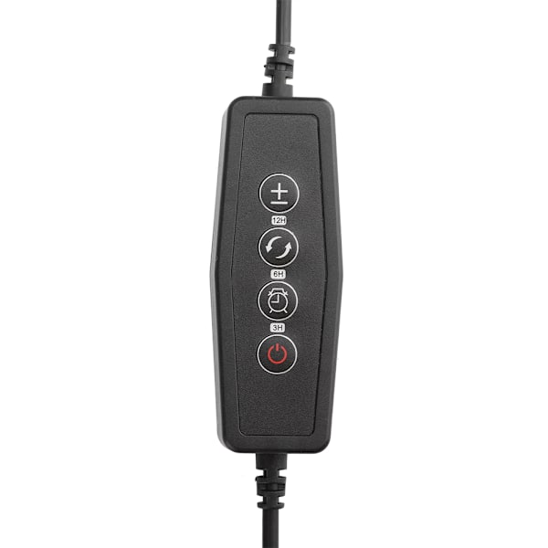 Dimbar Växtlampa med Automatisk Timer, Fullspektrum LED Växtlampa för Inomhusväxter med Maximal Bestrålningsyta och Bästa Värmeavledning, Flexibel