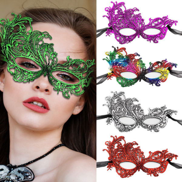 Maske for kvinner til fest, kveldsmaske, barnedrakter
