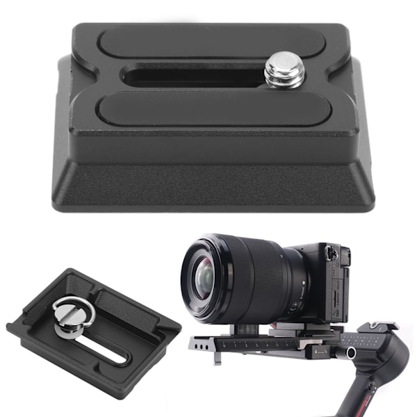 Snabbkopplingsplatta Stativ Kulled Bas Kamera Stabilisator Tillbehör för Dji Ronin Rsc2 Rs2 Rs3 standard