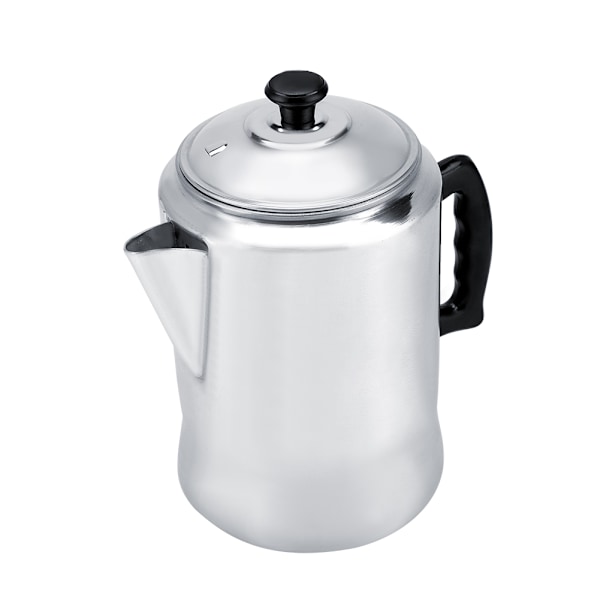 Kaffe Perkolator Kanna i Aluminiumlegering, Tekanna för Spis med Lock