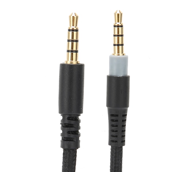 Headphone-kabel 3,5 mm hann til hann lydkabel med volumkontroll for HyperX Cloud
