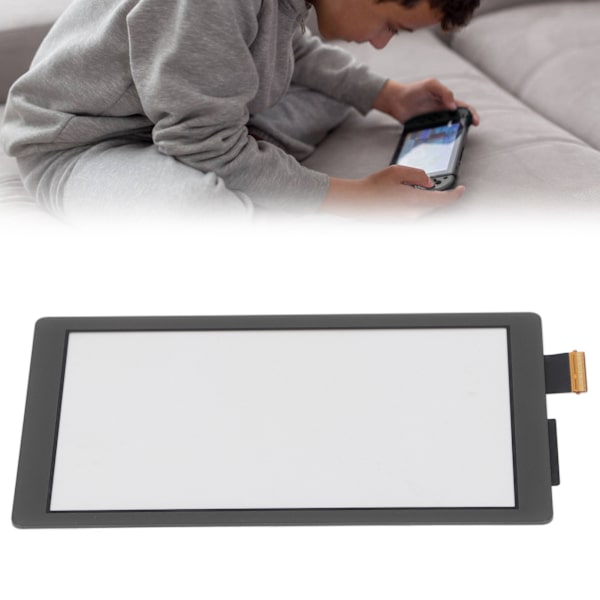 Pekskärmglas för Switch Lite Ersättning Framre Yttre Panel Digitizer Pekskärmglas för Switch Lite Konsol Svart