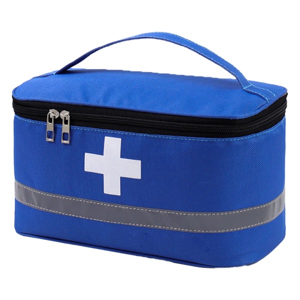 First Aid Bag Empty Travel Rescue Pouch First Responder Storage Medicine Emergency Bag for Car Home Office Outdoors