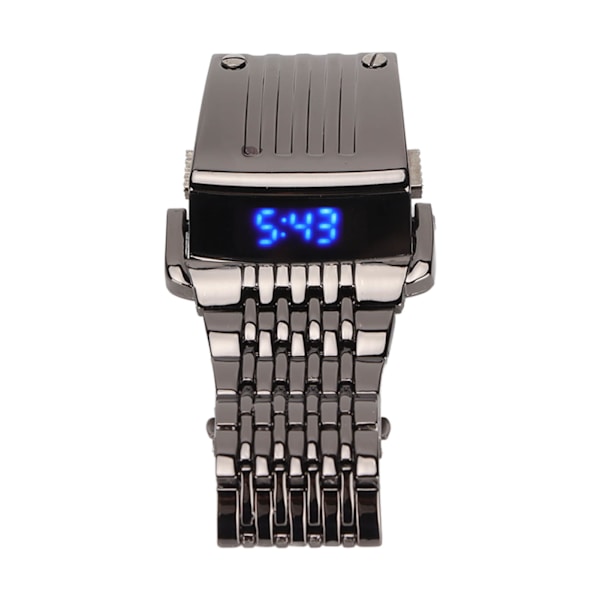 Legering Klocka LED Digital Display Snabbkoppling Mode Klocka för Daglig Affärsverksamhet