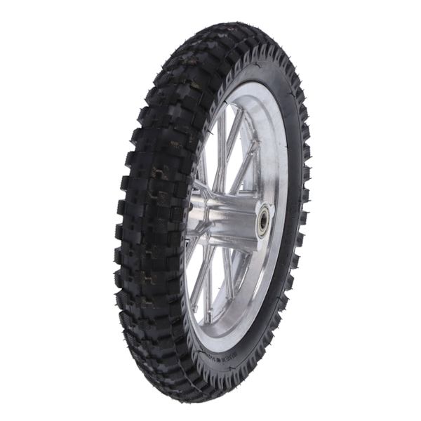 Gummidäck för framhjul 12,5x2,75 tum Skivbroms Kedjehjul Bultar för 47cc 49cc 2-takts Mini Dirt Bike