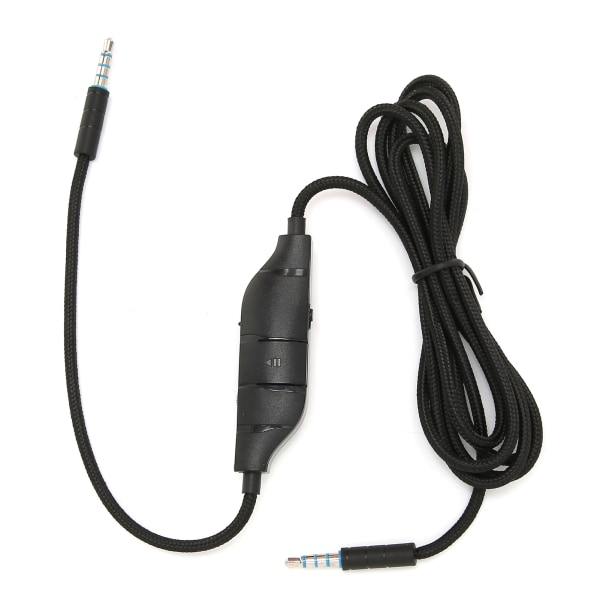Gaming Headset Kabel Ljudkabel med Volym och Mikrofonkontroll för Logitech G633/G635/G933/G935