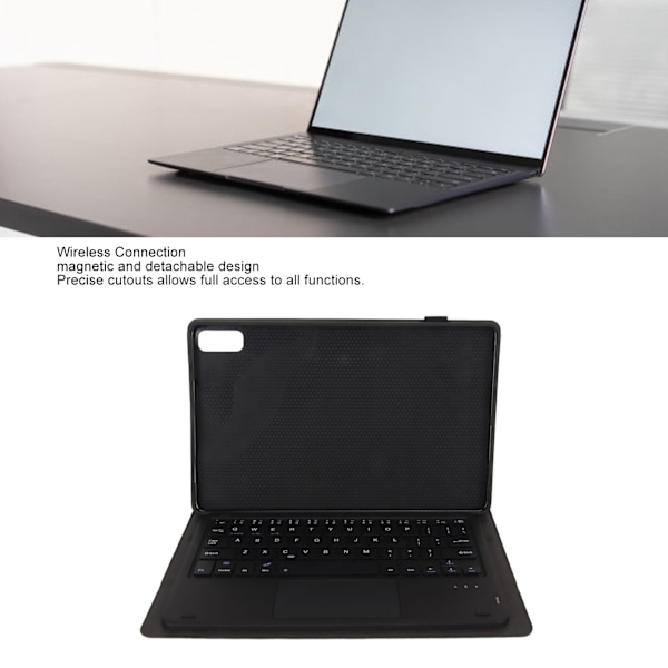 Tablett-tastatur BT magnetisk etui pennholder nøyaktig utskjæring trådløst tastatur for Tab P11 2. generasjon Pad Plus 2023 11,5 tommer