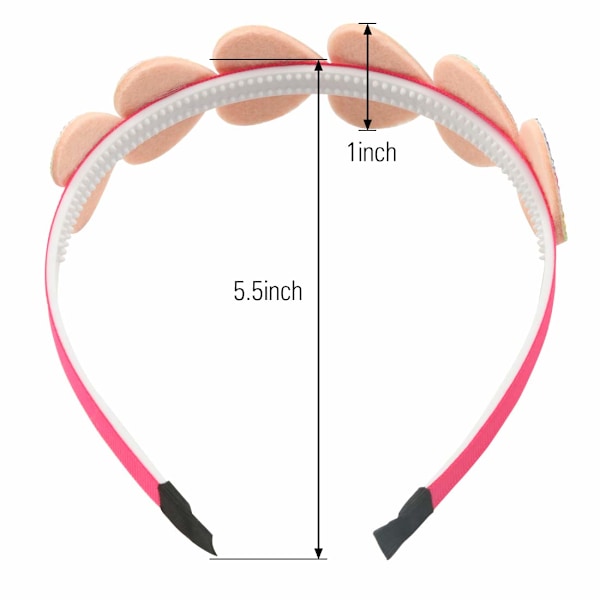Elastiska glitterhårband för flickor: 8 stycken, härlig design med tänder för säkert grepp, glittriga söta mjuka, halkfria, perfekt present till småbarn och flickor