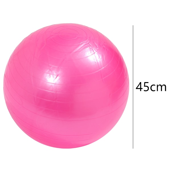 Treningsball Balanseball med Pumpe for Yoga Pilates Stretching Fitness Hjemmetrening Trening