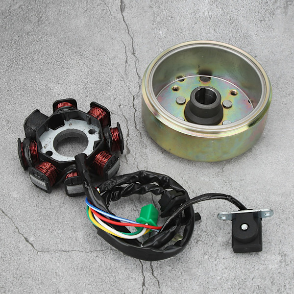 Generator Magneto Stator Spole 8 Poler Passer til GY6 125-150CC Scooter ATV Tilbehør