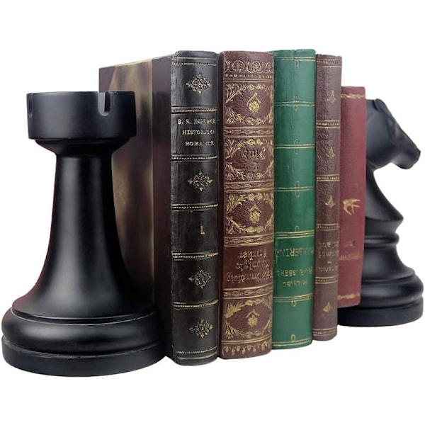 US Chess Federation Standard Dekorativa Bokstöd, Skräddarsydd Design för Hem och Kontor (Perfekt Storlek)