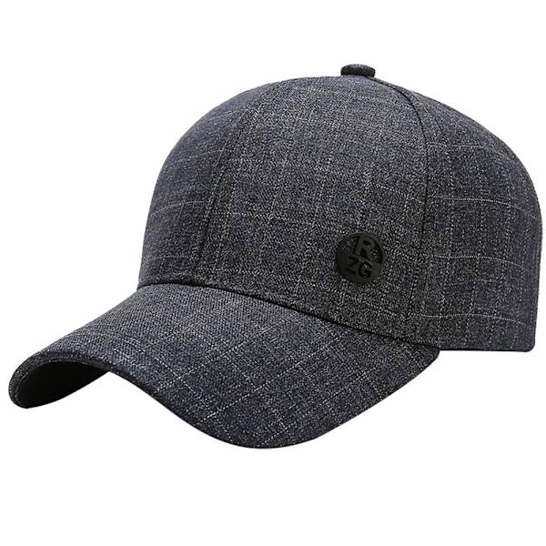 Fashion Sommar Utomhus Herr Basebollhatt Solskydd Casual Tillbehör (Grå)